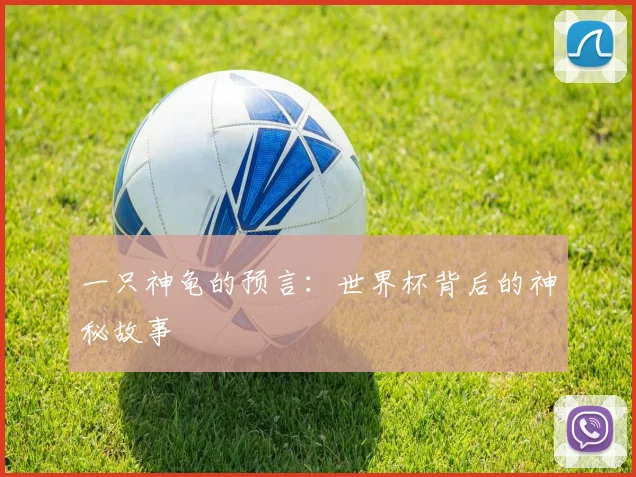 一只神龟的预言:世界杯背后的神秘故事